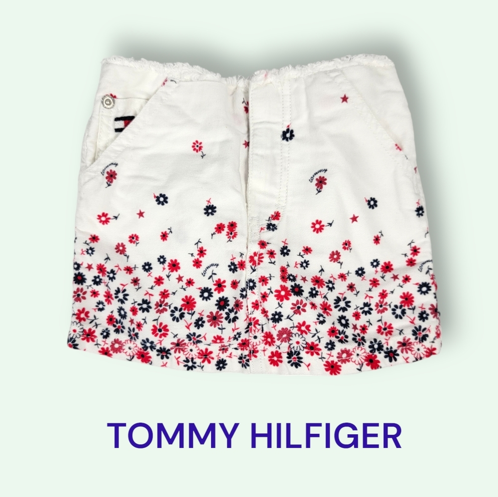 Tommy Hilfiger skort for girls with flowers print
